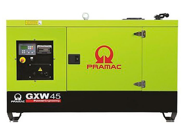 Дизельный генератор Pramac GXW 45W в кожухе