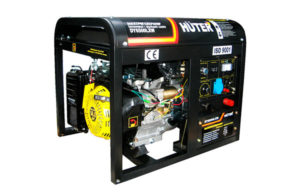 Бензиновый генератор Huter DY6500LXW с функцией сварки